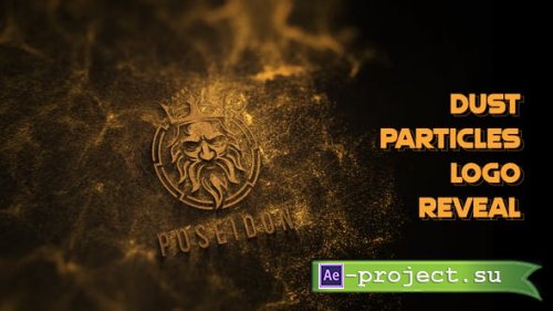 Videohive - Dust Particles Gold Logo Reveal - 52406907 - Project for After Effects