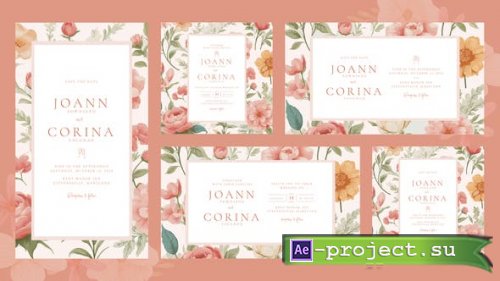 Videohive - Eucalyptus Wedding Invitation - 52393544 - Project for After Effects