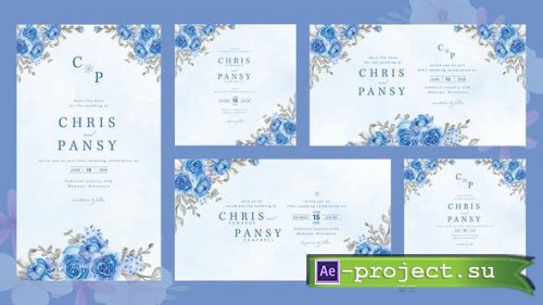 Videohive - Bloom Wedding Invitation - 52444622 - Project for After Effects