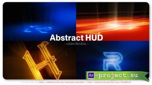 Videohive - Abstract HUD Logo Reveal - 52453383 - Project for After Effects