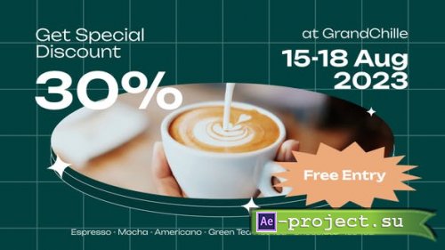 Videohive - Coffee Shop Promo - 50482337 - Project for After Effects