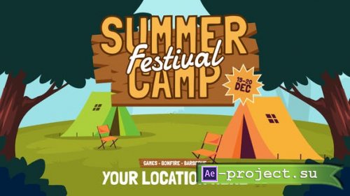 Videohive - Camp Promo - 51893750 - Project for After Effects