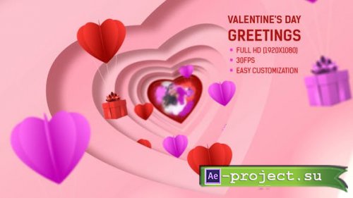 Videohive - Valentine's Day Greetings - 50446739 - Project for After Effects