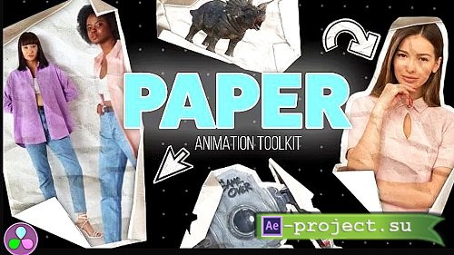 Unfold Paper Animator 2555505 - DaVinci Resolve Macros