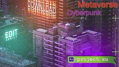 Metaverse Cyberpunk 1101285 - Project for After Effects