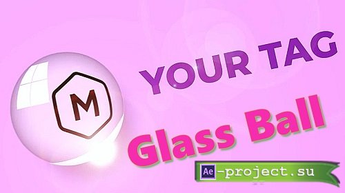 Glitch Logo Glass Ball 2547746 - Project for After Effects