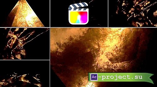 Videohive - Golden Backgrounds 52544198 - Project For Final Cut & Apple Motion