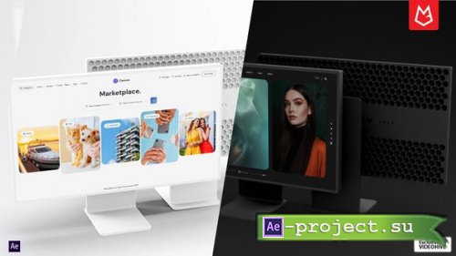 Videohive - Dynamic Pro Display XDR Mockup | Website Presentation - 52387879 - Project for After Effects