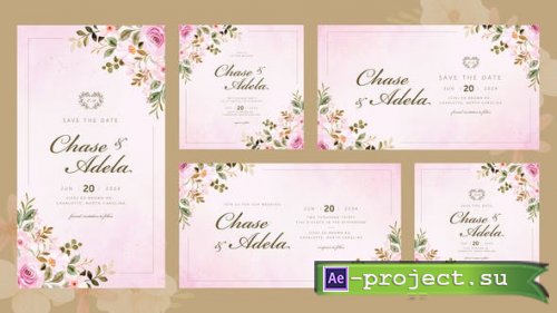 Videohive - Sprigs Wedding Invitation - 52511007 - Project for After Effects