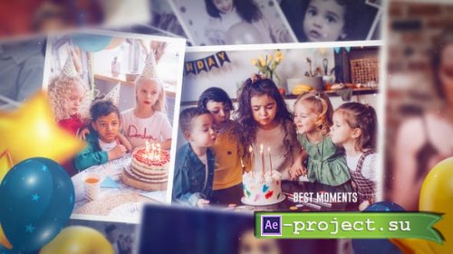 Videohive - Birthday slide Show - 52539294 - Project for After Effects