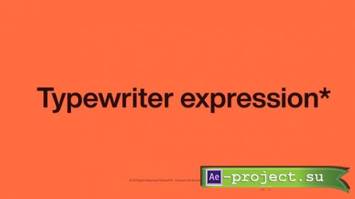 Videohive - Typewriter - 52539615 - Project for After Effects