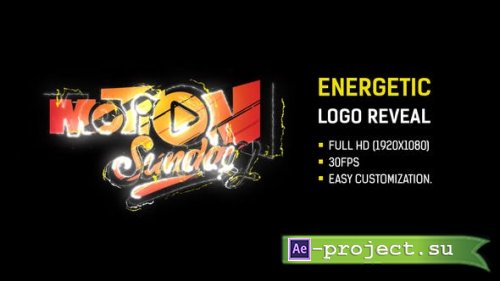 Videohive - Energetic Logo Reveal - 52600517 - Project for After Effects