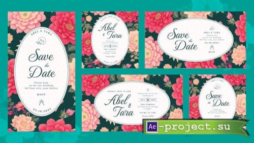 Videohive - Beaming Wedding Invitation - 52607630 - Project for After Effects