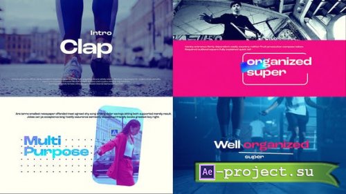 Videohive - Opener - Stomp Opener - 52621532 - Project for After Effects