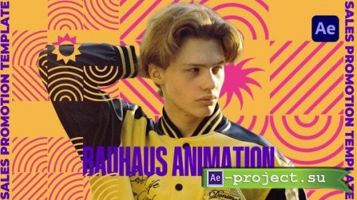 Videohive - Bauhaus Colorful Intro - 52621953 - Project for After Effects