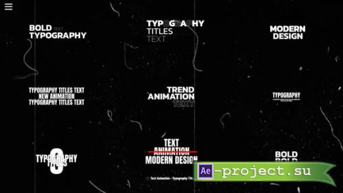 Videohive - Text Animation | AE - 52635328 - Project for After Effects