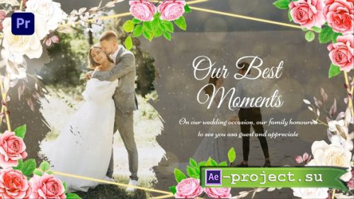 Videohive - Ink Wedding Slideshow MOGRT - 52685865 - Premiere Pro Templates