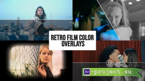 Videohive - Retro Film Color Overlays - 52685274 - Project for After Effects