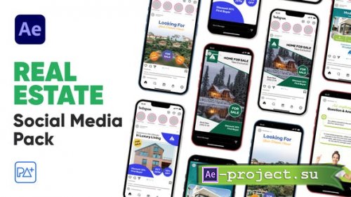 Videohive - Real Estate Social Media Pack For After Effects - 52660488 - Project for After Effects