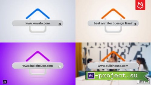 Videohive - Real Estate Search Logo Reveal - 52705523 - Project for After Effects