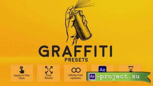 Videohive - Graffiti Presets - 52717267 - Project & Script for After Effects