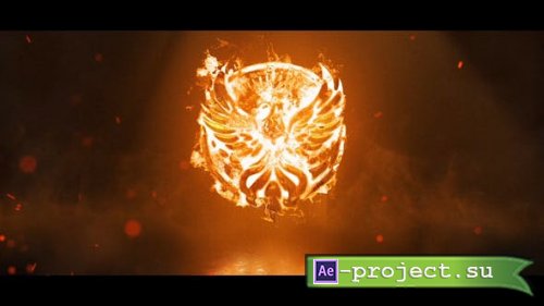 Videohive - Cinematic Fire Logo - 52698245 - Project for After Effects