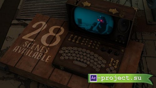 Videohive - Steampunk Movie Mockup - 52710486 - Project for After Effects