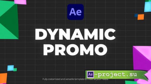 Videohive - Dynamic Promo | Stylish Motion Graphics - 52601645 - Project for After Effects