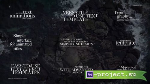 Videohive - Easy Text Animation | After Effects - 52726268 - Project for After Effects