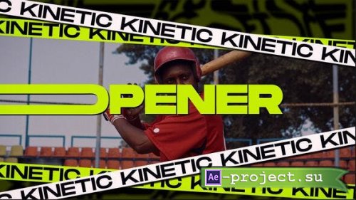 Videohive - Opener Kinetic - 52718490 - Project for After Effects