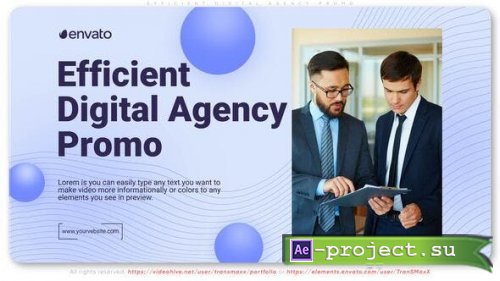 Videohive - Efficient Digital Agency Promo - 52714736 - Project for After Effects