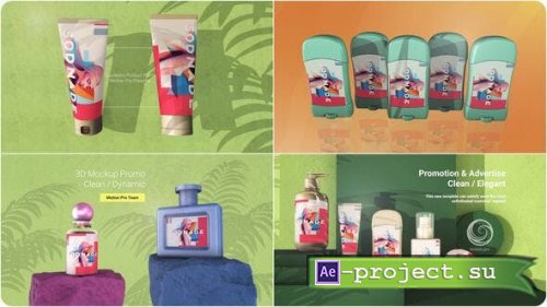 Videohive - Cosmetic Mockup Promo - 52736339 - Project for After Effects