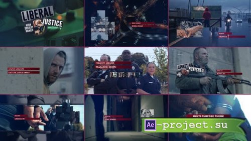 Videohive - Crime Title Sequence - 52683677 - Project for After Effects