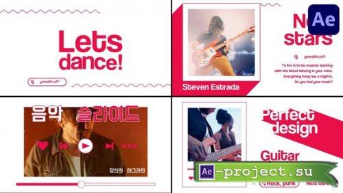 Videohive - Music Slides for After Effects - 52704023 - Project for After Effects