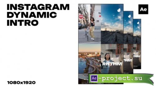 Videohive - Instagram Dynamic Intro - 52736198 - Project for After Effects