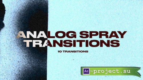 Videohive - Analog Spray Transitions - 52737288 - Project for After Effects