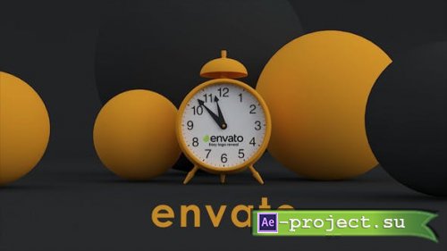 Videohive - Clock Logo Reveal - 52724014 - Project for After Effects