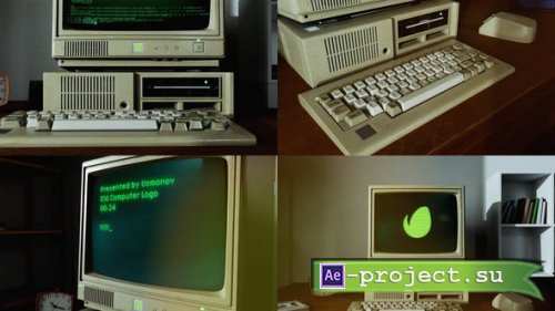 Videohive - Old Computer Logo - 52738209 - Project for After Effects
