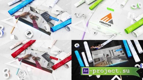Videohive - Blueprint Engineer Slideshow - 52769047 - Project for After Effects