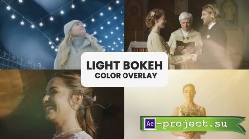 Videohive - Light Bokeh Color Overlays - 52778798 - Project for After Effects