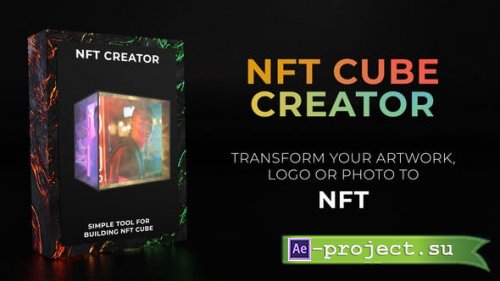 Videohive - NFT Cube Creator - 39410643 - Project for After Effects