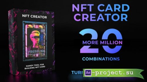 Videohive - NFT Card Creator - 36641908 - Project for After Effects