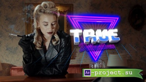 Videohive - 80's Retro Title Opener - 52770337 - Project for After Effects