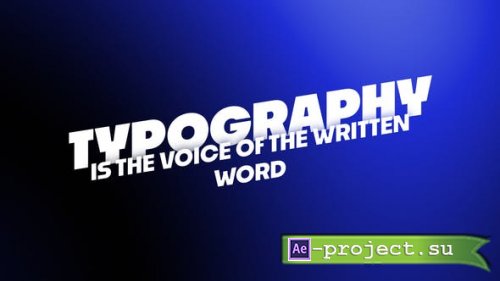 Videohive - Animated Titles - 52776771 - Project for After Effects