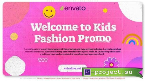Videohive - Kids Fashion Brands Promo - 52822100 - Project for After Effects
