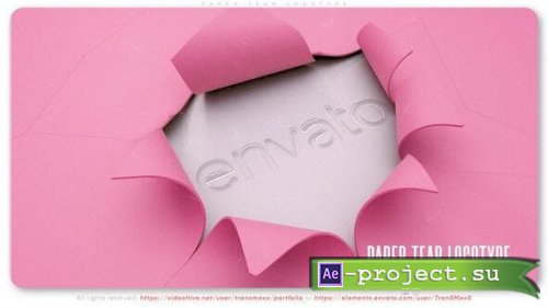 Videohive - Paper Tear Logotype - 52802990 - Project for After Effects