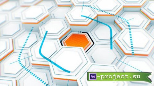 Videohive - Hexagon Array Logo - 52832004  - Project for After Effects