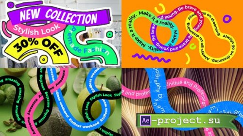 Videohive - Abstract Line Titles - 52782782 - Project for After Effects
