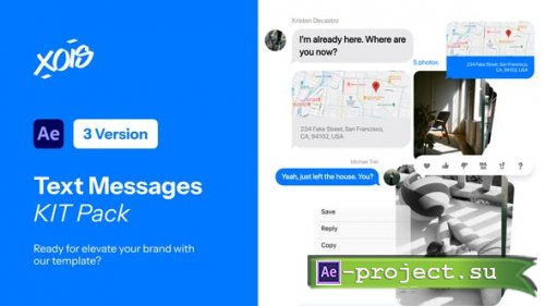 Videohive - Text Messages Pack - 52867930 - Project for After Effects