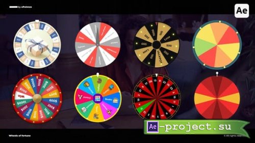 Videohive - Wheel of fortune | AE - 52884529 - Project for After Effects